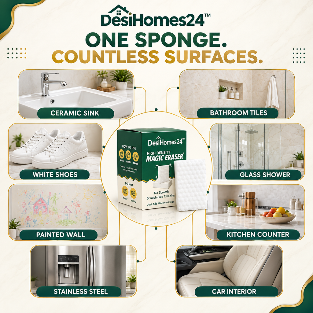 DesiHomes24™ Magic Eraser Cleaning Sponge