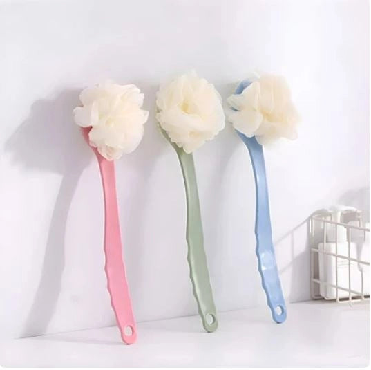 DesiHomes24™ Long Handle Bath Brush – 2 Pc